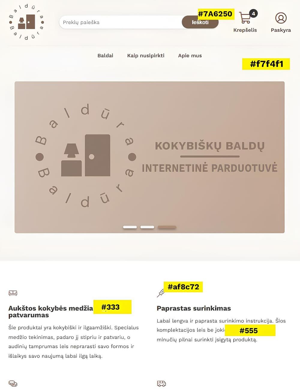 Atspalvių ir šešėlių panaudojimas tinklalapyje