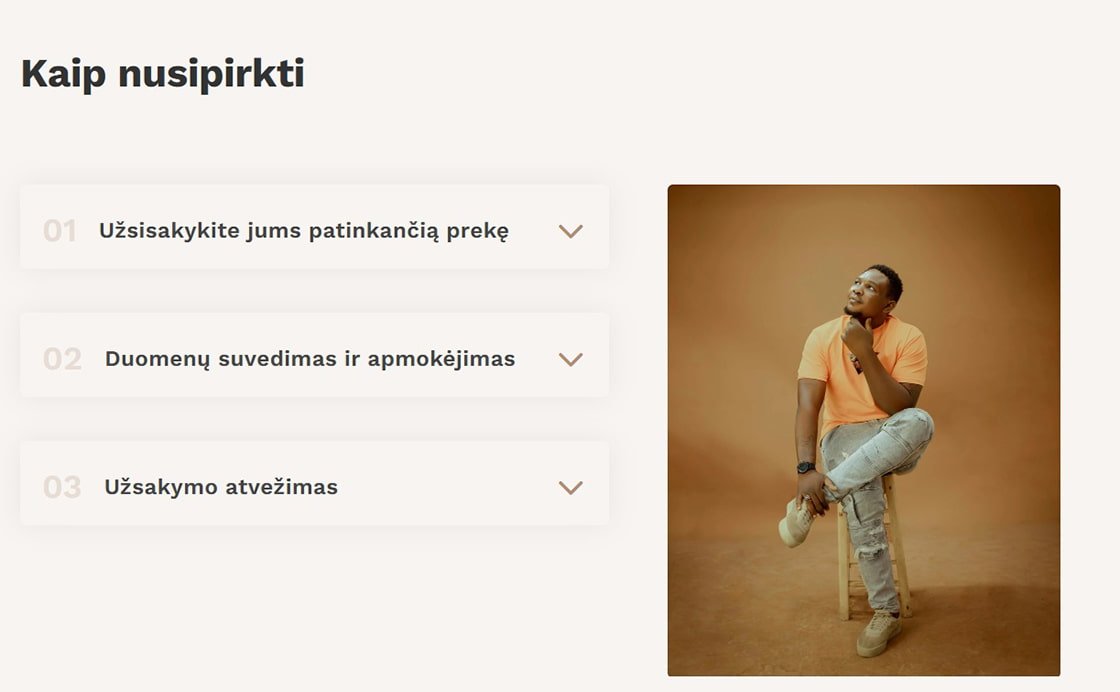 Nuotrauka be perdengimo