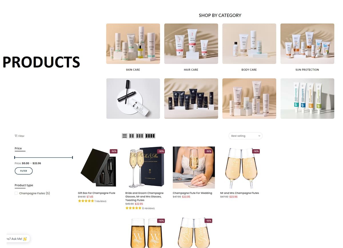 Idėjos kuriant produktų katalogą