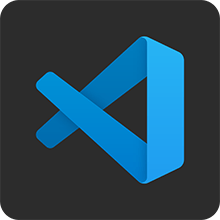 „Visual studio code“ logotipas